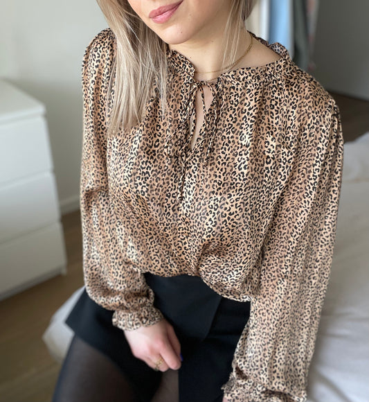blouse léopard
